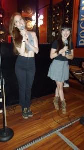 Hilly and Hannah Hindi at Wayward Cocktails Hilly and Hannah Hindi at Wayward Cocktails