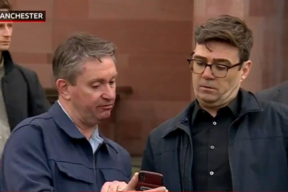 Andy Burnham shares exactly what THAT text he was shown during Covid row said - Manchester Evening News Andy Burnham shares exactly what THAT text he was shown during Covid row said - Manchester Evening News