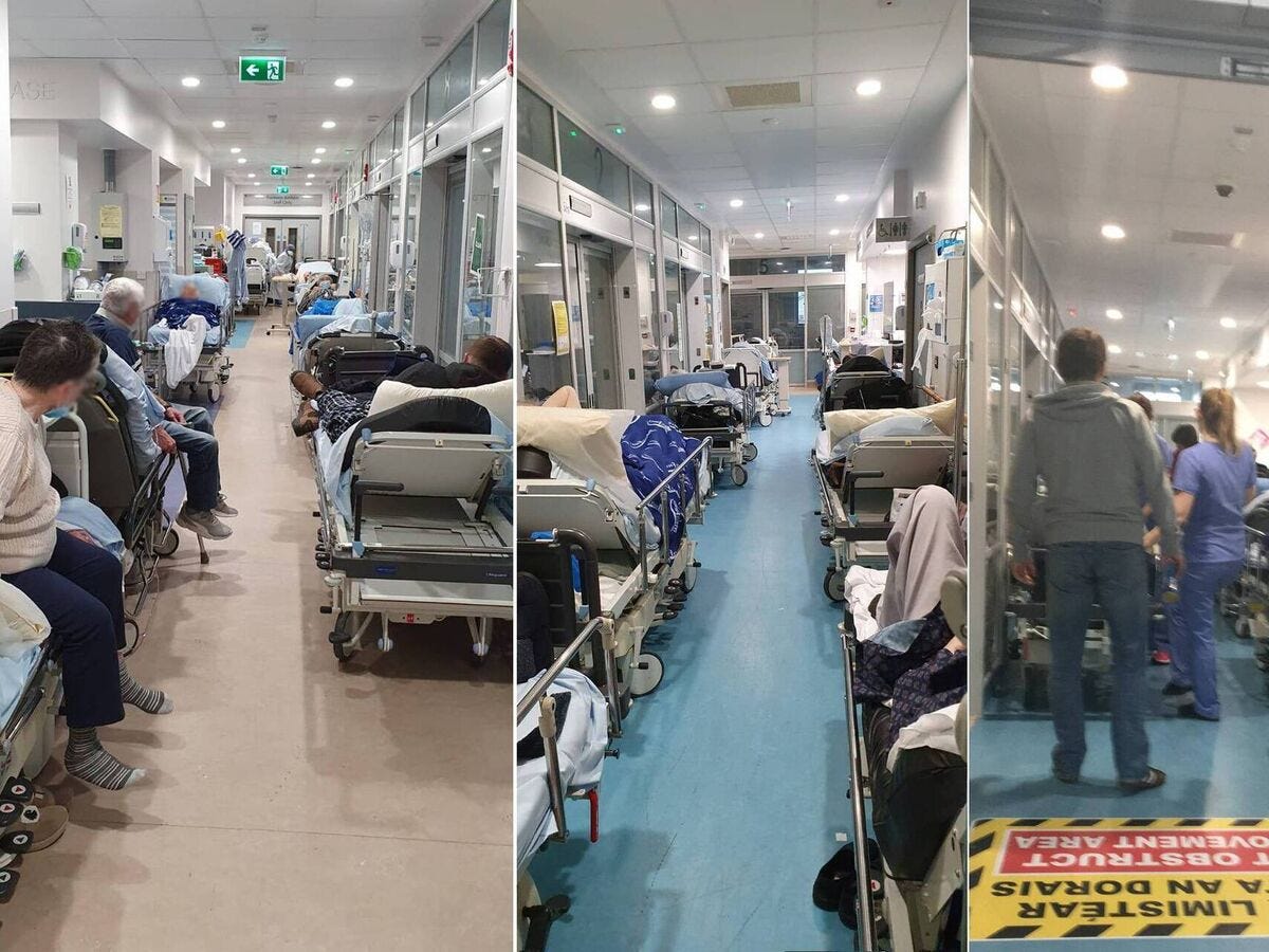 Emergency room overcrowding. Emergency department crowding hits crisis ...