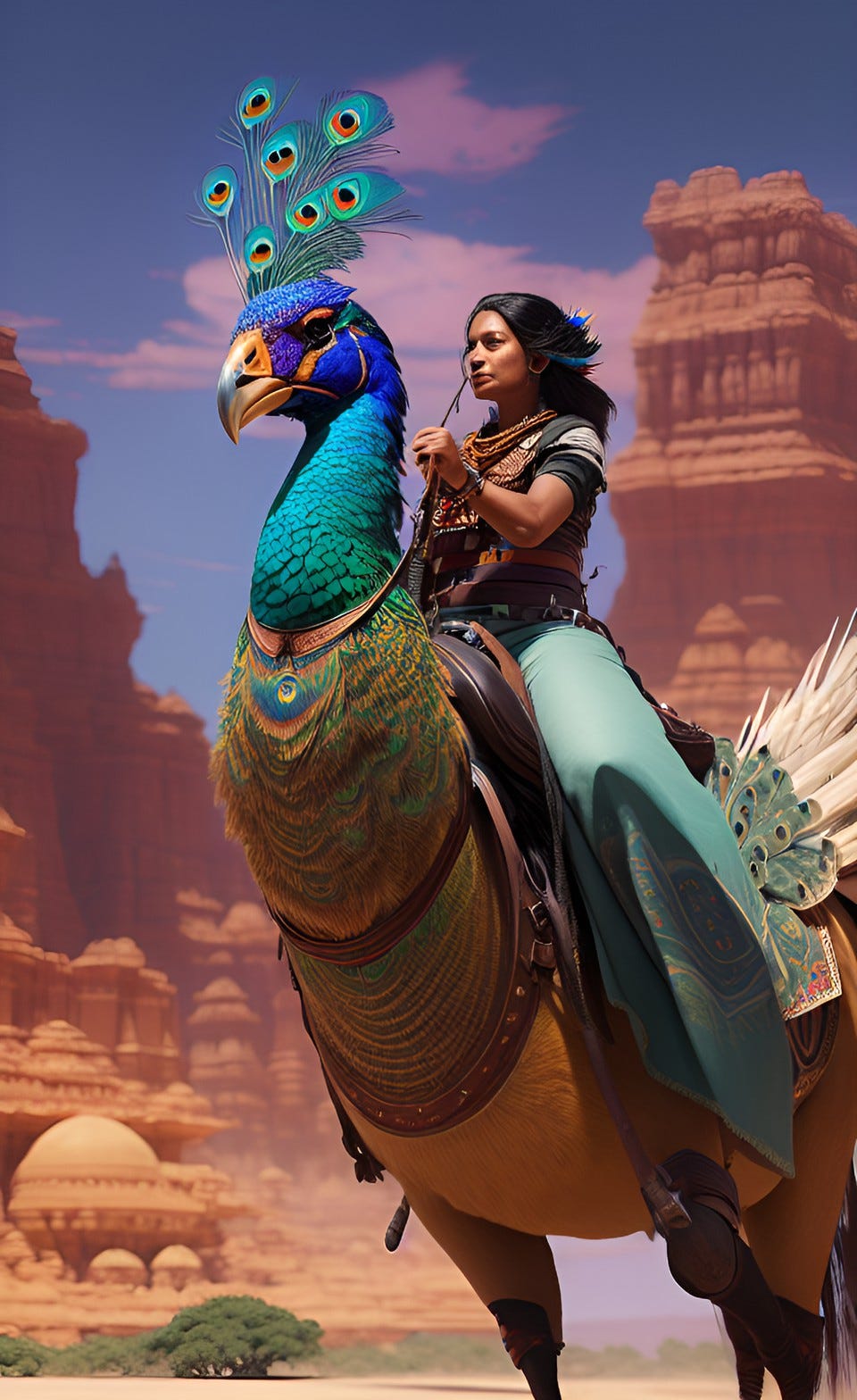 Peacock Rider - Smooth-E’s Newsletter