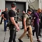 Manly Man Andrew Tate Arrested In Florida, In Man Capris And A Purple Man Blouse