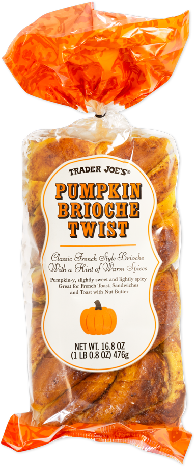 Pumpkin Brioche Twist | Trader Joe's