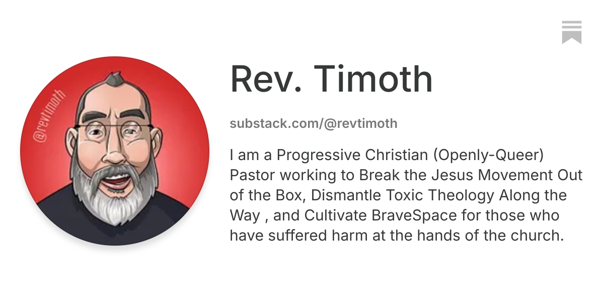 Rev. Timoth | Substack