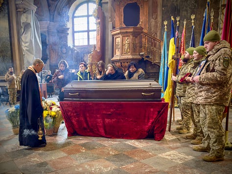 Ukraine Military Funeral
