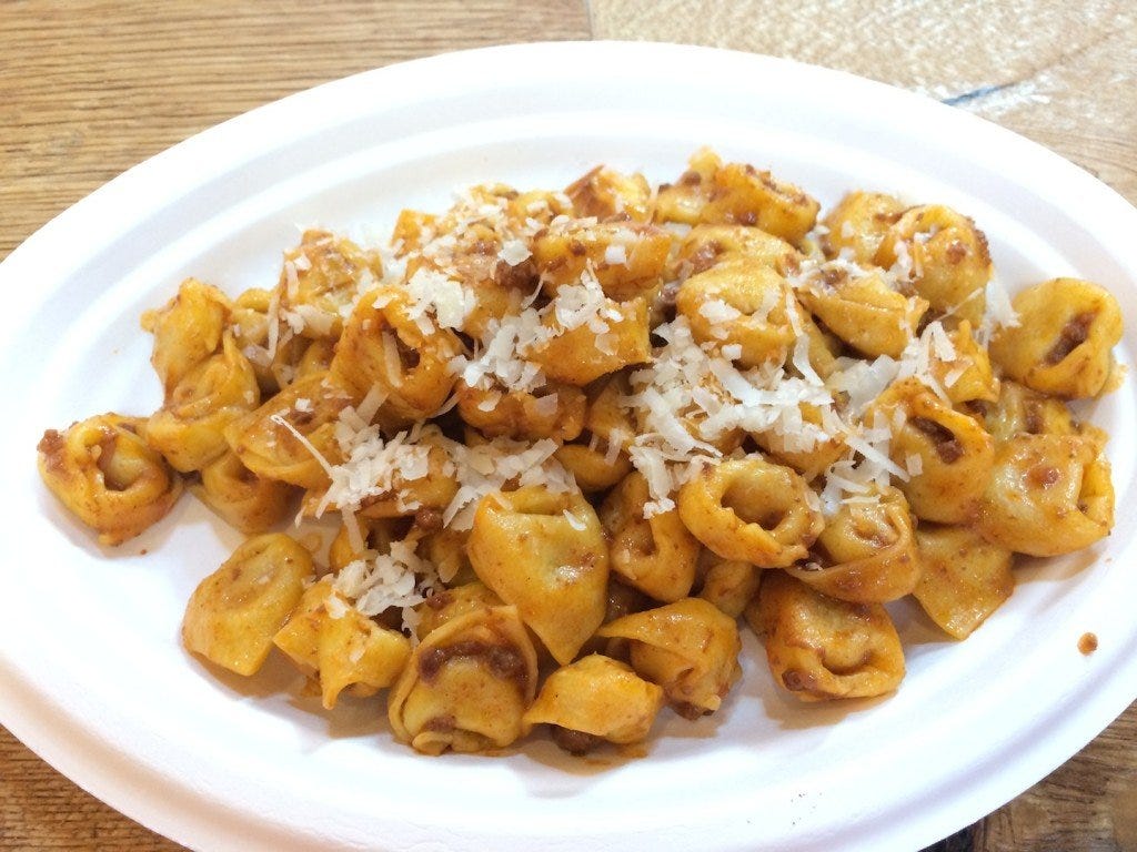 Tortellini en ragu