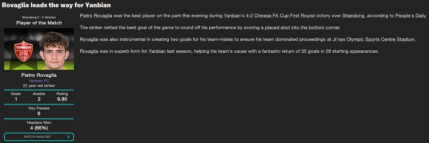 Football Manager 2023 Pietro Rovaglia