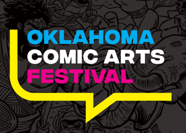 Logo for Oklahoma Comic Arts Festival
