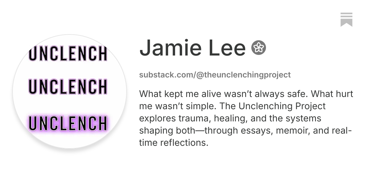 Jamie Lee | Substack