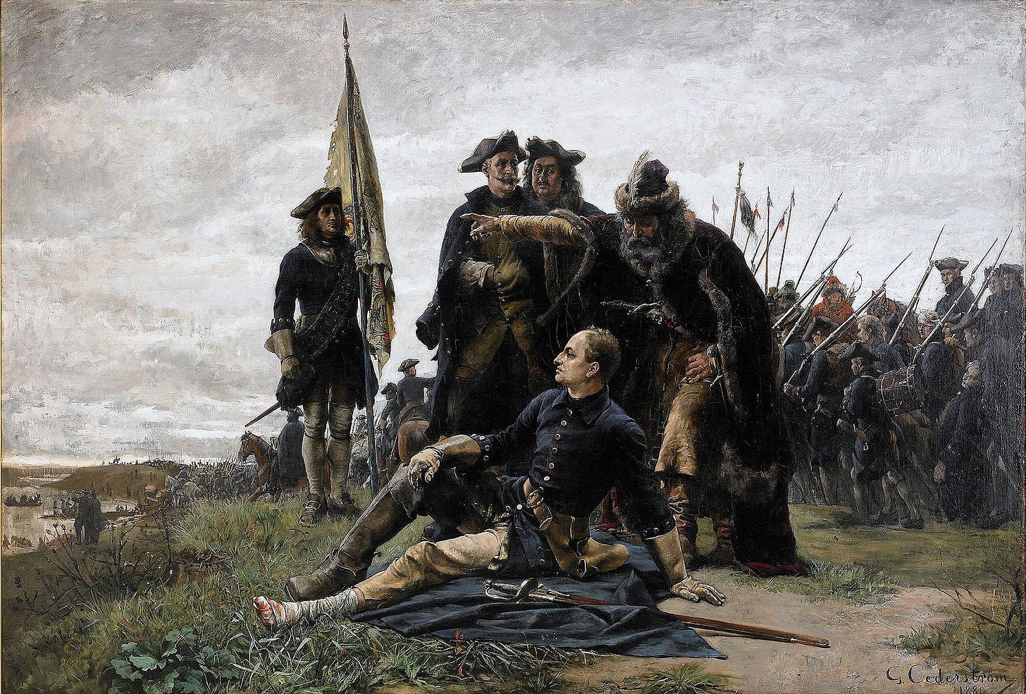File:Karl XII and Ivan Mazepa after The Poltava Battle by Gustaf  Cederström.jpg - Wikimedia Commons
