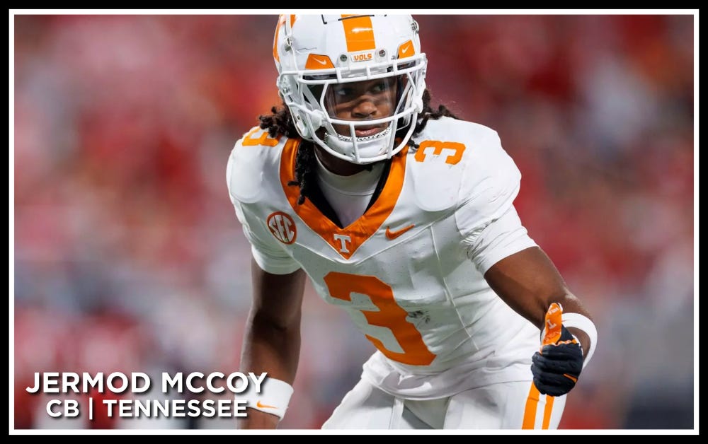 2026 NFL Draft Profile: CB Jermod McCoy (Tennessee)