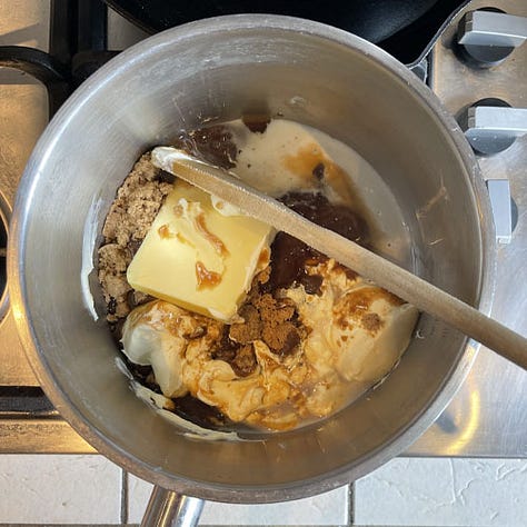 baking cake