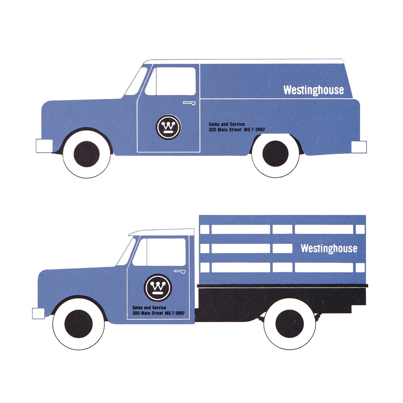Westinghouse by Paul Rand, 1961 Westinghouse by Paul Rand, 1961