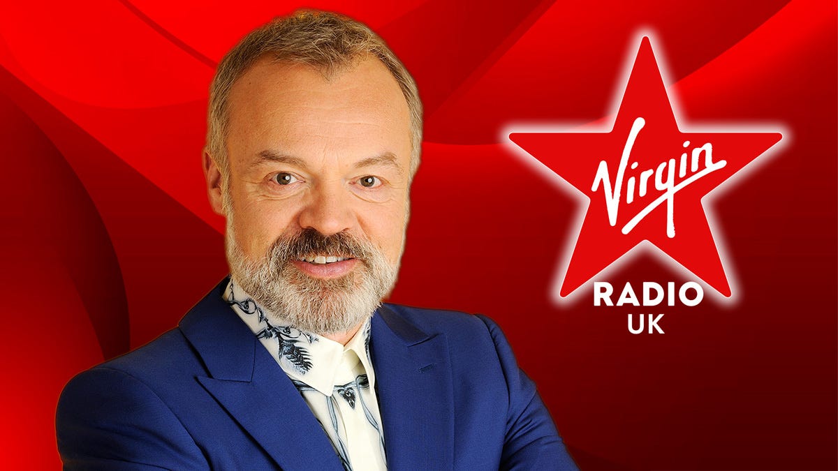 Graham Norton joins Virgin Radio UK | Virgin