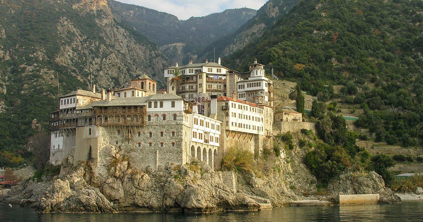 Gregoriou Monastery on Mount Athos | Mount Athos