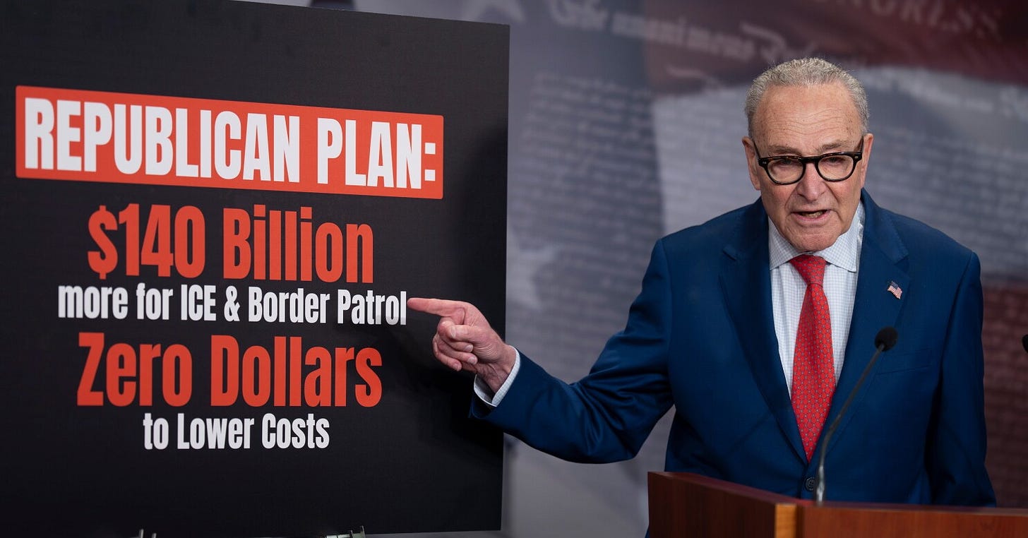 Senate Democrats to Force Republicans to Vote on Affordability Measures  During ICE Funding Debate - NOTUS — News of the United States