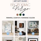 Art Gift Guide: Virgo