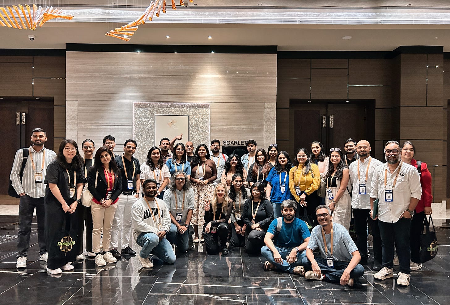 Photo with me and all the workshop participants