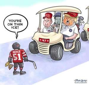 Canada's hockey win over the USA becomes a powerful symbol of national pride and resilience amidst political tensions with Trump.