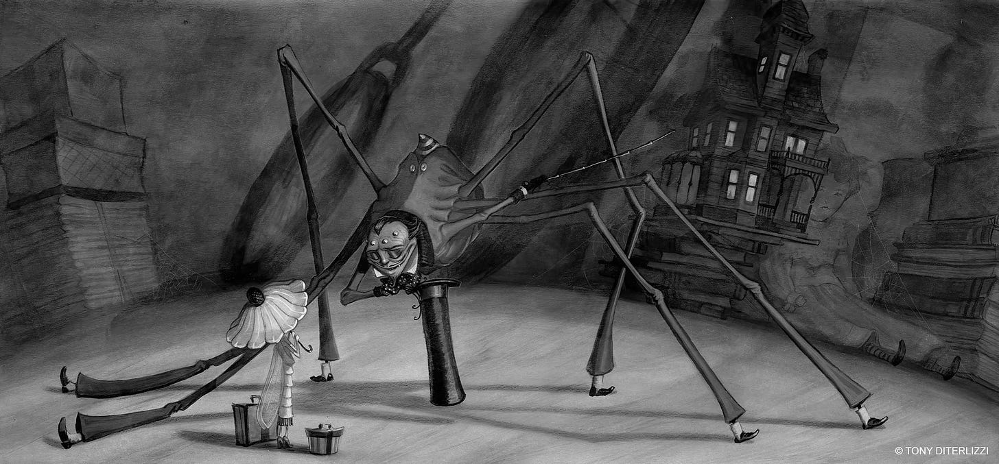 The Spider and the Fly, Tony DiTerlizzi, Mary Howitt The Spider and the Fly, Tony DiTerlizzi, Mary Howitt
