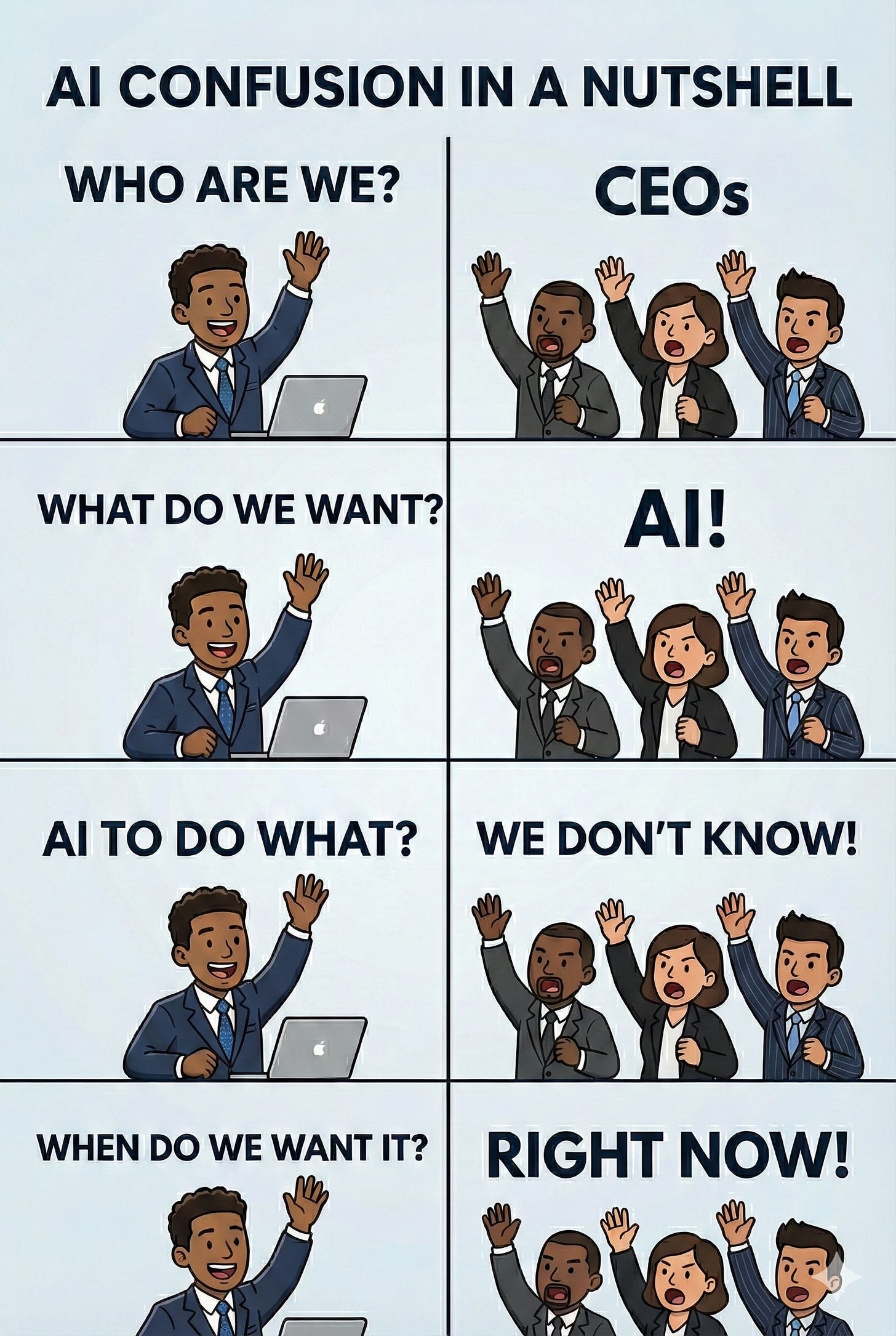 Ceo Routine Meme The CEO’s AI Dilemma - by Yen Anderson - FounderSOS
