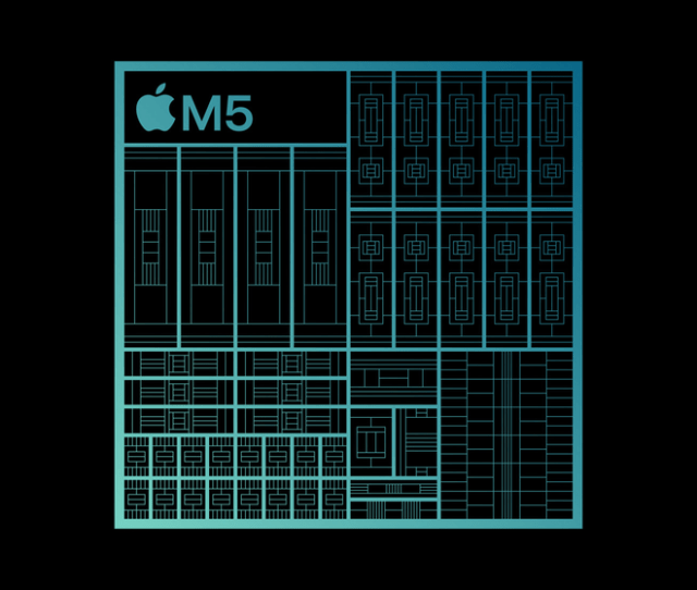 M5 is Apple’s next-generation system on a chip built for AI, resulting in a faster, more efficient, and more capable chip for the 14-inch MacBook Pro, iPad Pro, and Apple Vision Pro.