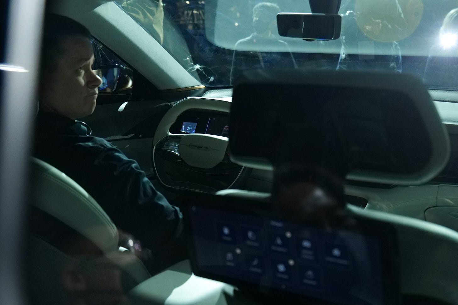 Rumor has it, that man is still in the car.