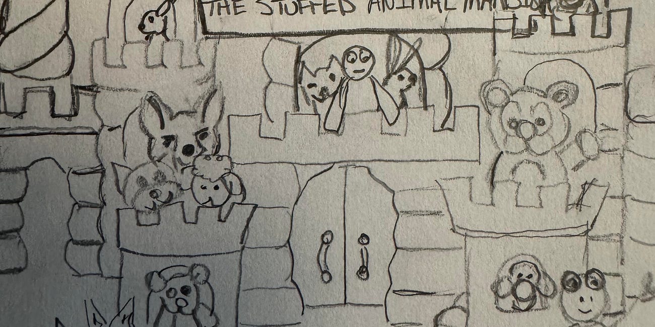How the Stuffed Animal Mansion Came to Life