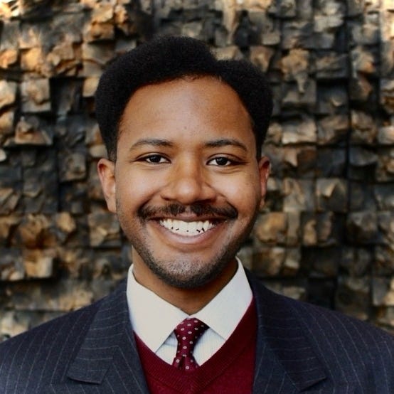 Headshots for Charles Wallace-Thomas IV and Dayna De La Cruz