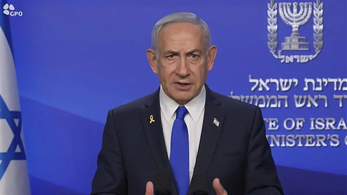 Nie wieder ist jetzt“: Israels Netanyahu wendet sich an die Welt