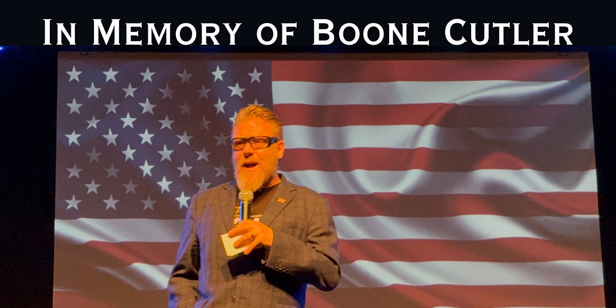 In Memory of Sergeant U.S. Army (Retired) Boone Cutler