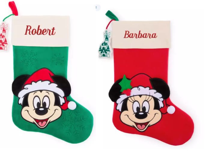 Disney's Holiday Merchandise Now Available!
