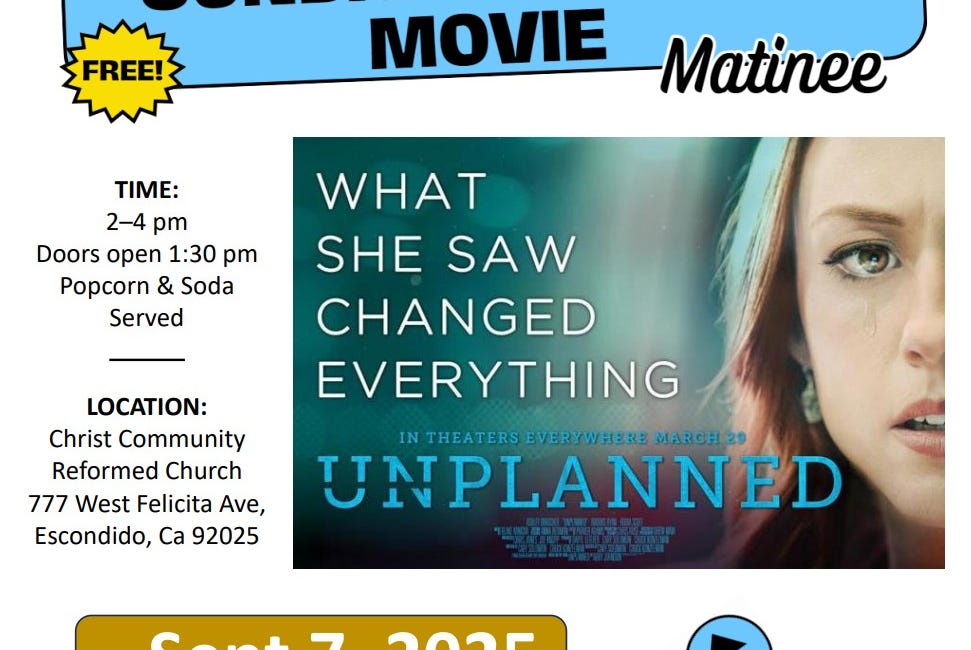 Sunday Movie Matinee