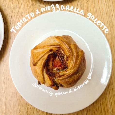 Copain Bakery Tomato & Mozzarella Galette