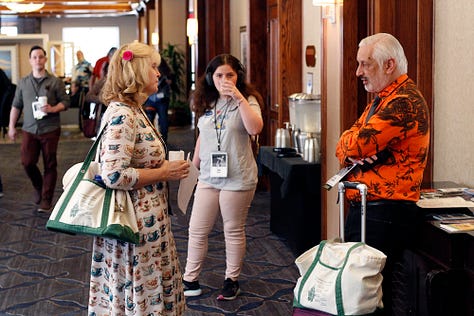 An assortment of people and scenes from Armadillocon 2024, held September 6-8 in Austin, Texas. (Gallery4)