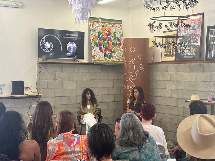 Stephanie Karzon Abrams, April Pride & Melssa Whippo at The Shulgin Farm