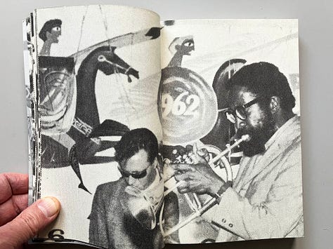 Page spreads from ‘Free jazz communism’