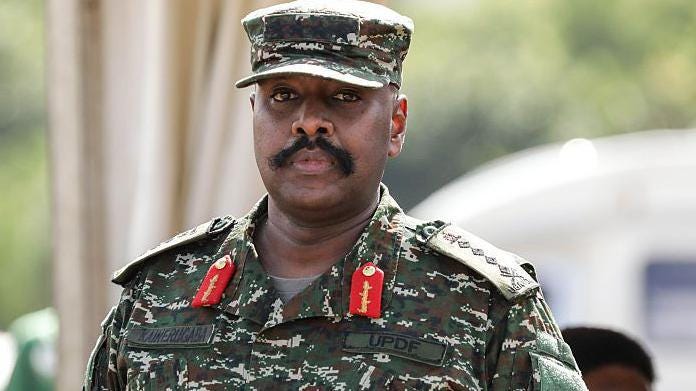 Muhoozi Kainerugaba: Uganda's army chief who threatened to castrate Bobi  Wine - BBC News