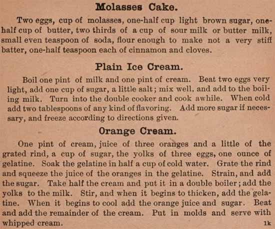 desserts