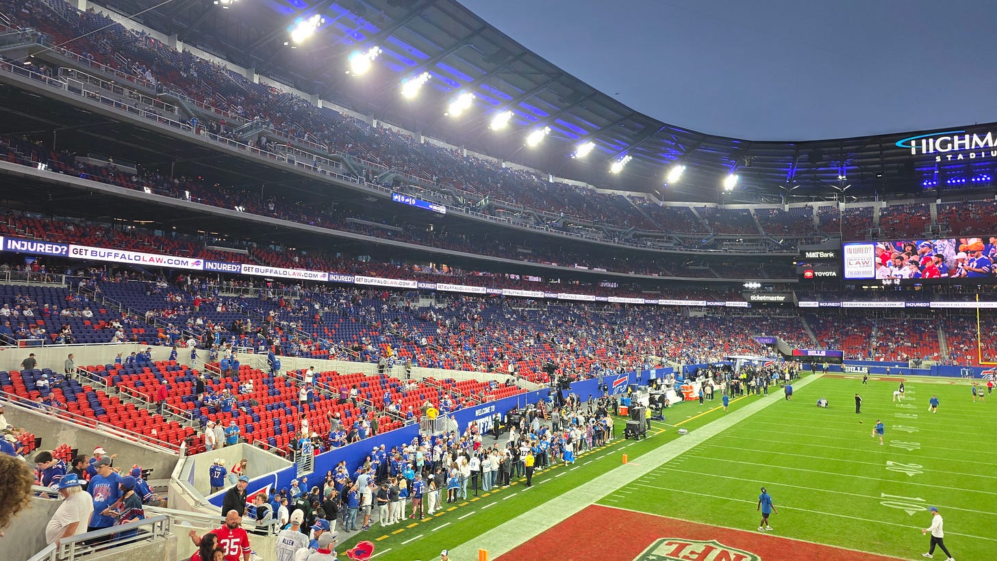 Buffalo Bills Highmark Stadium seat view Buffalo Bills Highmark Stadium seat view