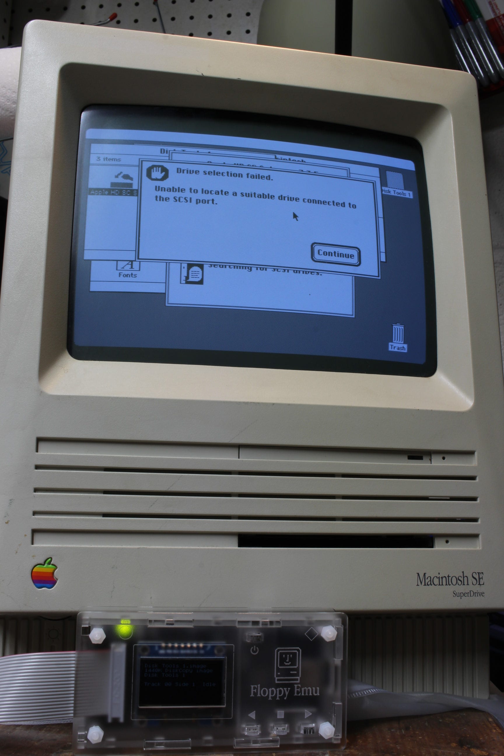 Macintosh SE restoration continued - by Tom Wanat