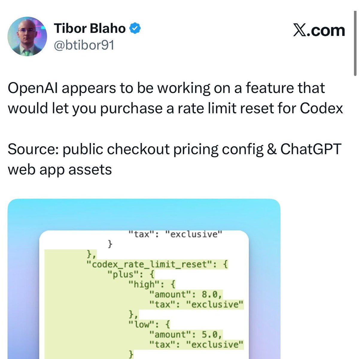 OpenAI will das Zurücksetzen von Nutzungslimits im Codex-Agenten verkaufen
