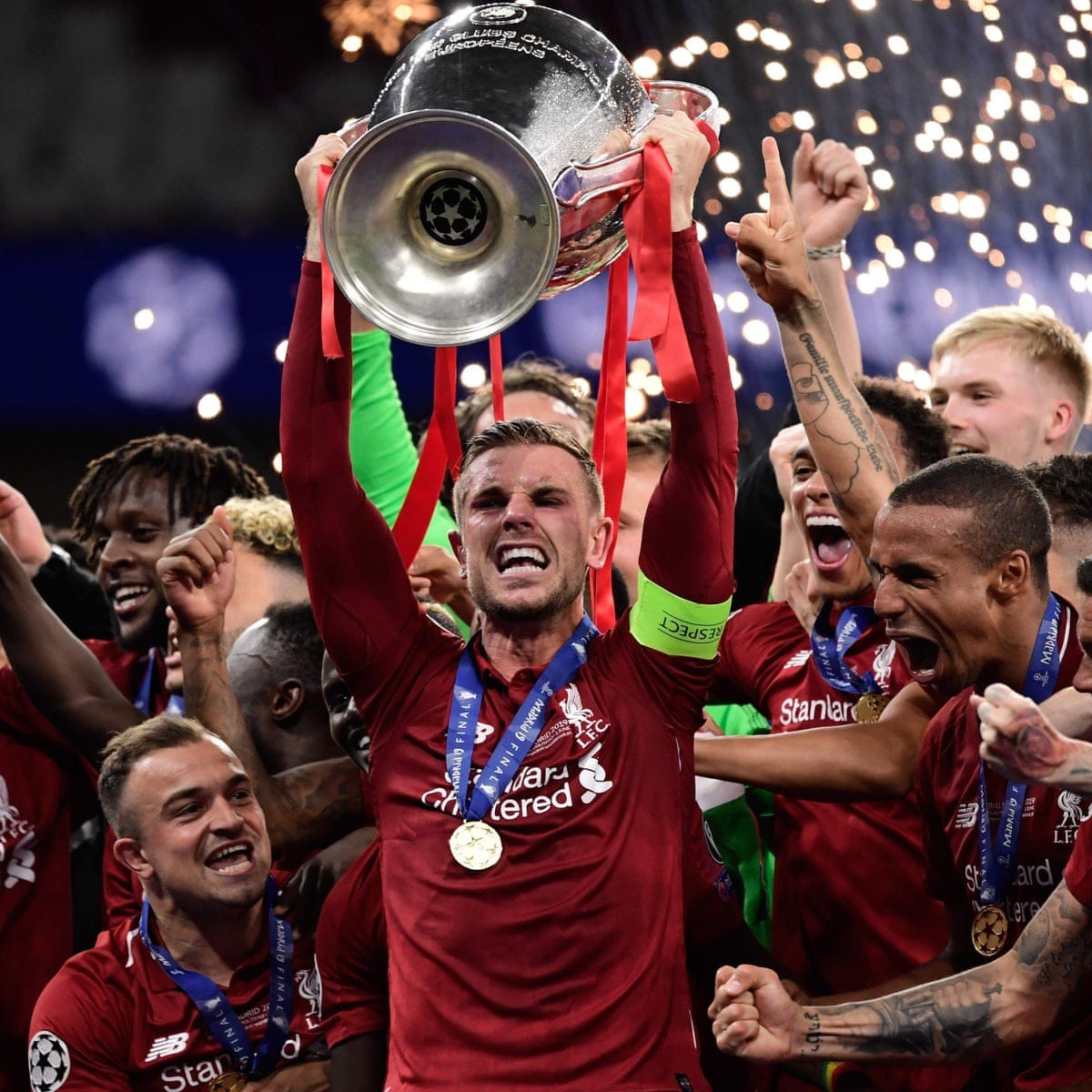 Liverpool win Champions League final after Salah and Origi sink Tottenham |  Champions League | The Guardian