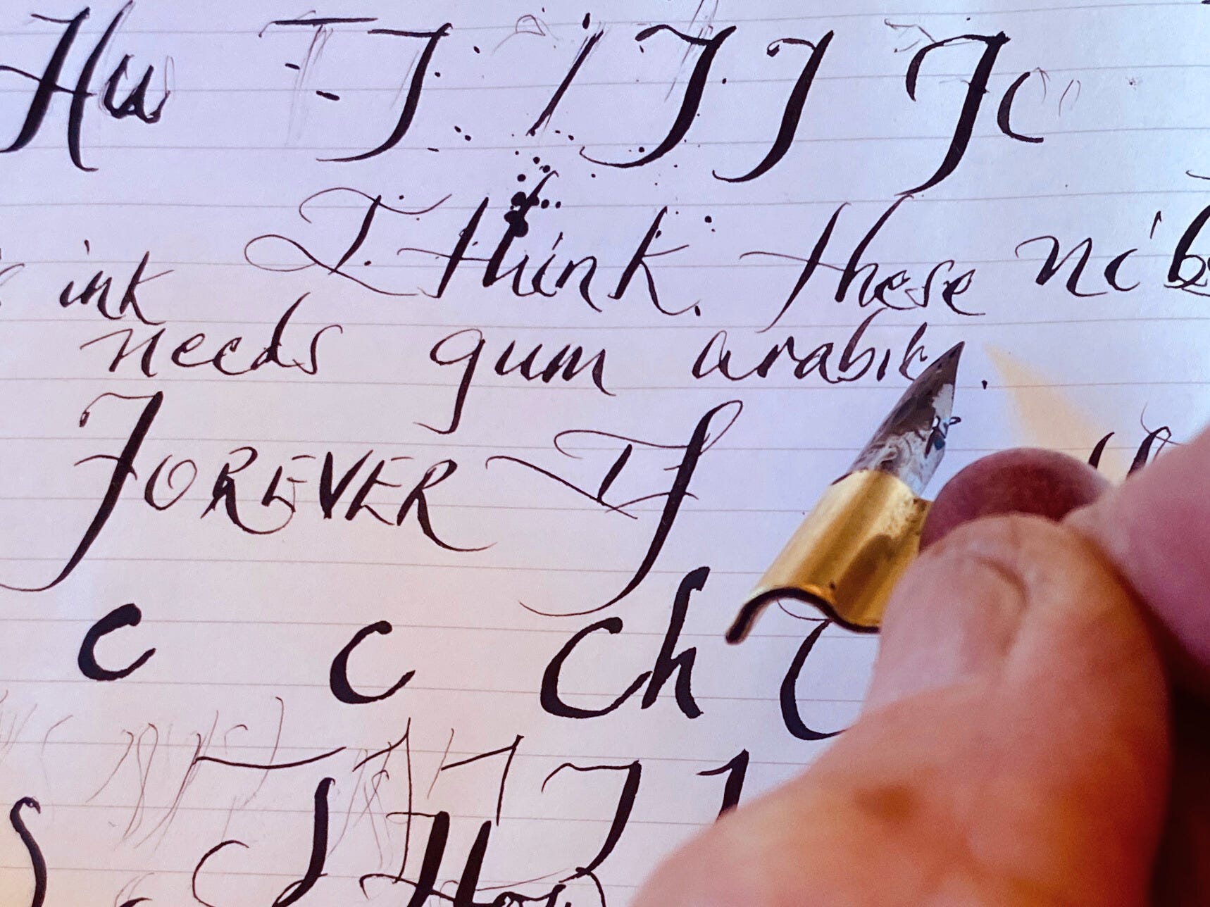 Calligraphy’s Hurdles
