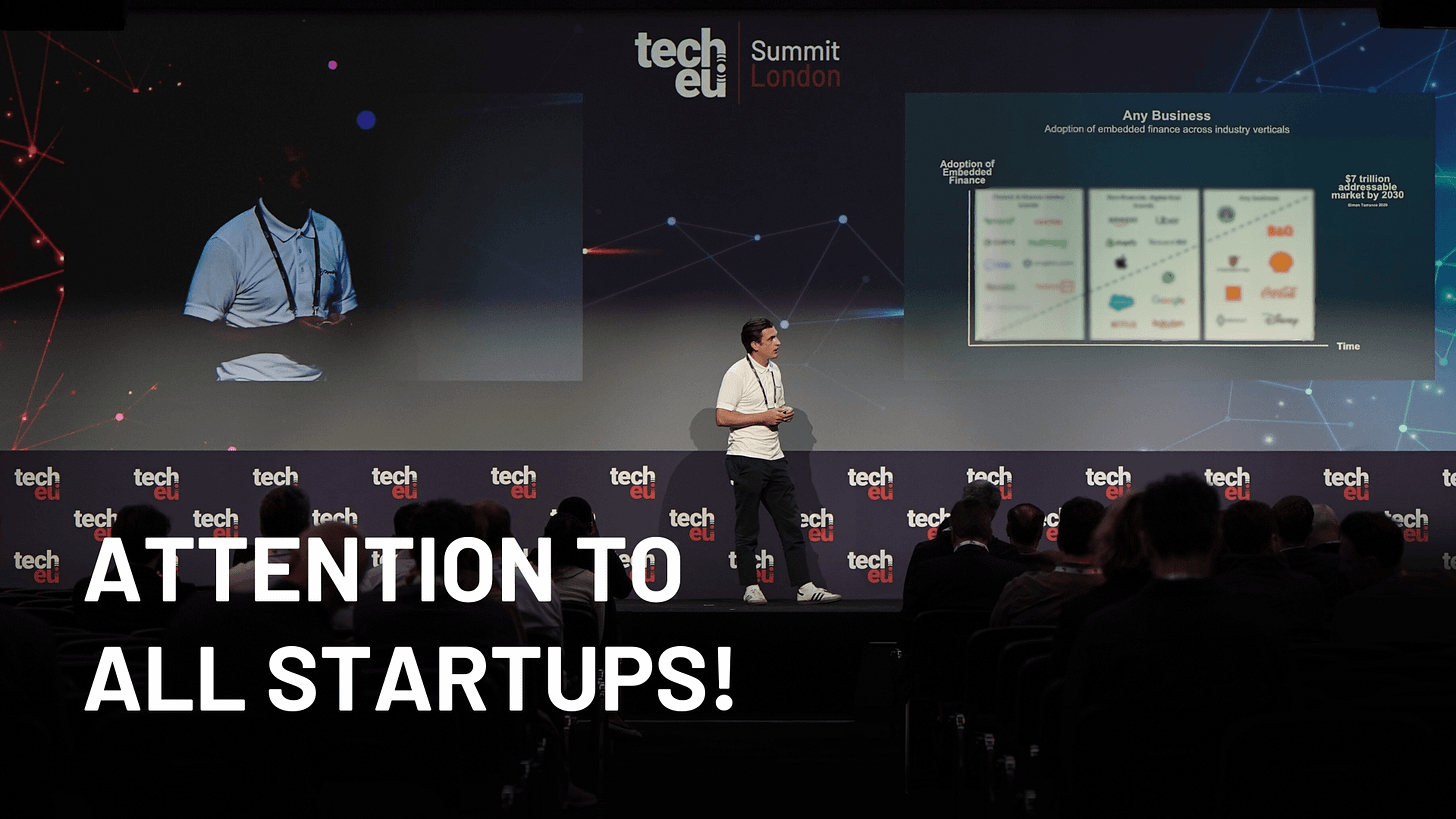 Startups! Join the Tech.eu Summit London 2025: pitch your startup or attend for free