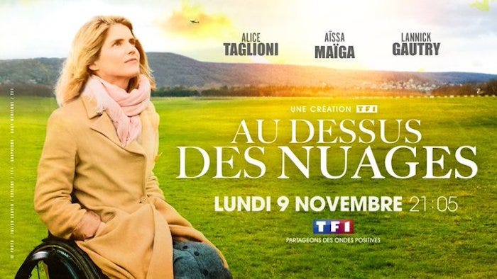 TF1] : 5 raisons de regarder Au-dessus des nuages sur l'histoire de Dorine  Bourneton - Faire Face - Toute l'actualité du handicap