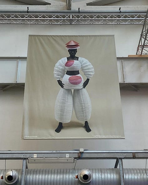 Clothing made from Ikea lightshades