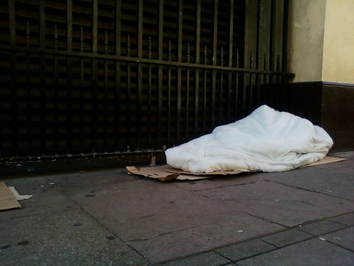 Homeless Rough Sleeper Homeless Rough Sleeper