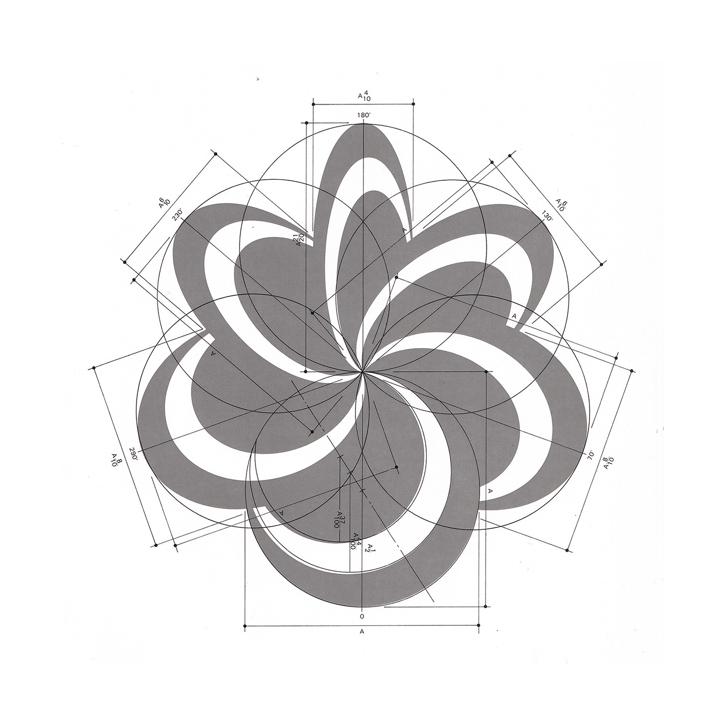 Expo 90 logo by Mitsuo Katsui