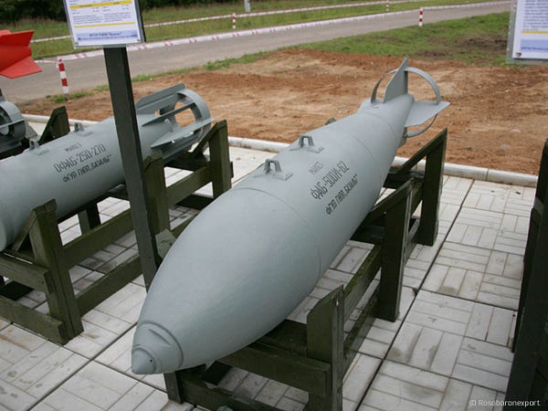Standard FAB bomb