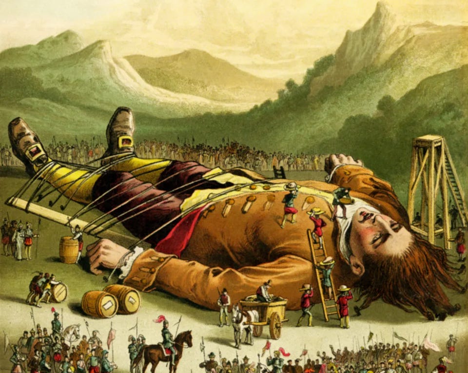 Gulliver Coloured Picture Book